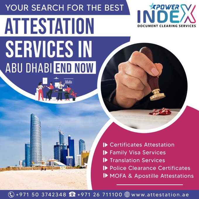 Best attestation services in Dubai