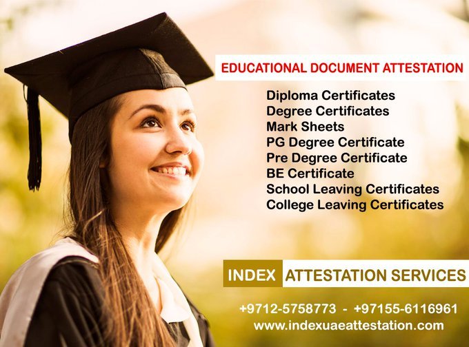 Educational Certificate attestation in UAE 